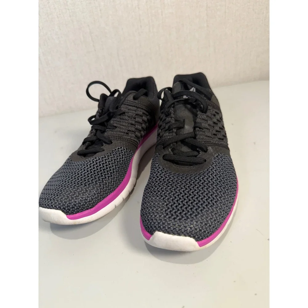 Reebok MemoryTech LT Womens Running Shoes Black Purple Grey CN2032 Size 6.5